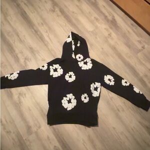 denim tears hoodie black S